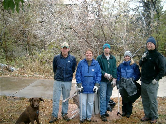 photo of Creek cleanup