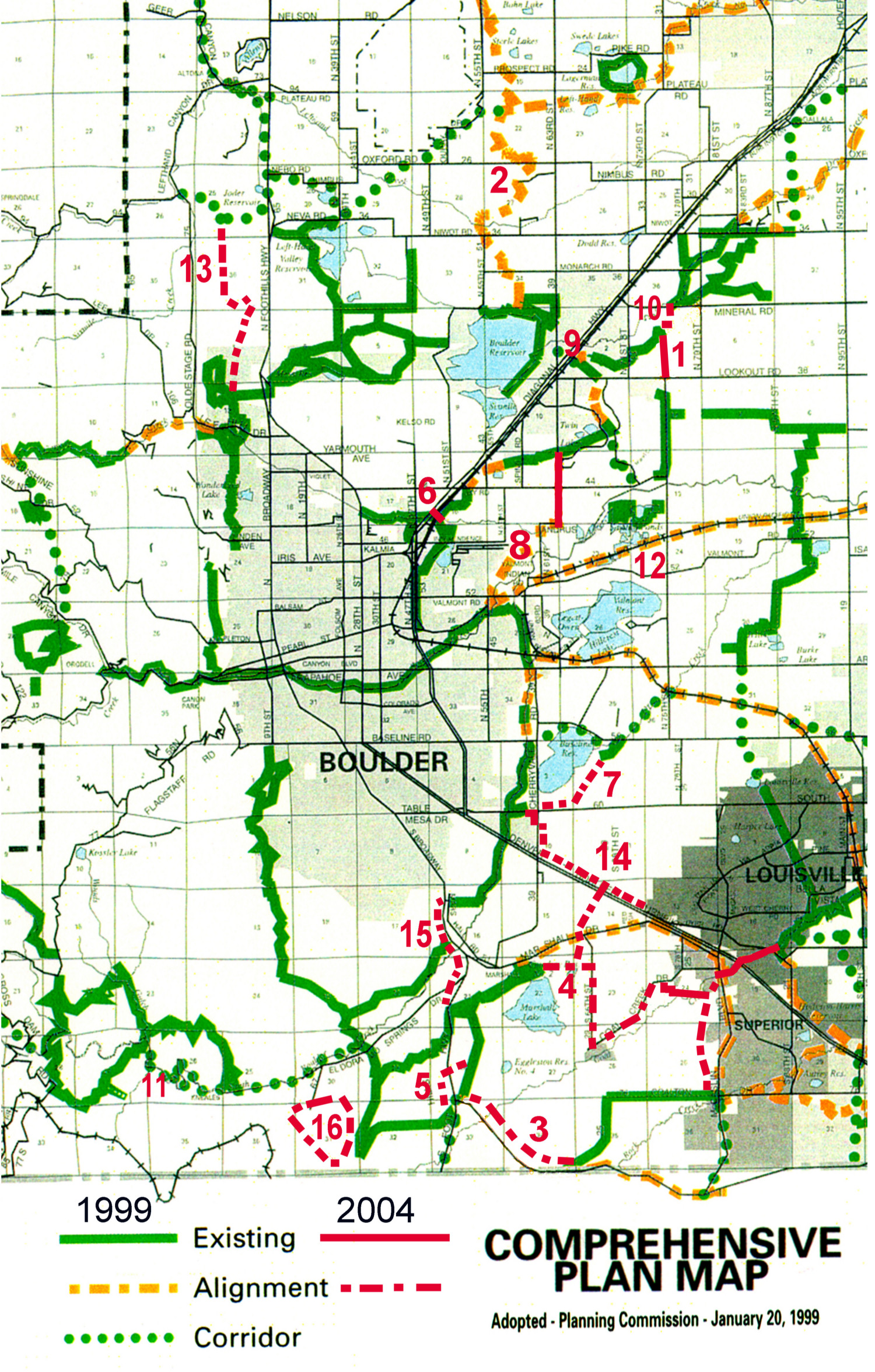 Map Of Boulder