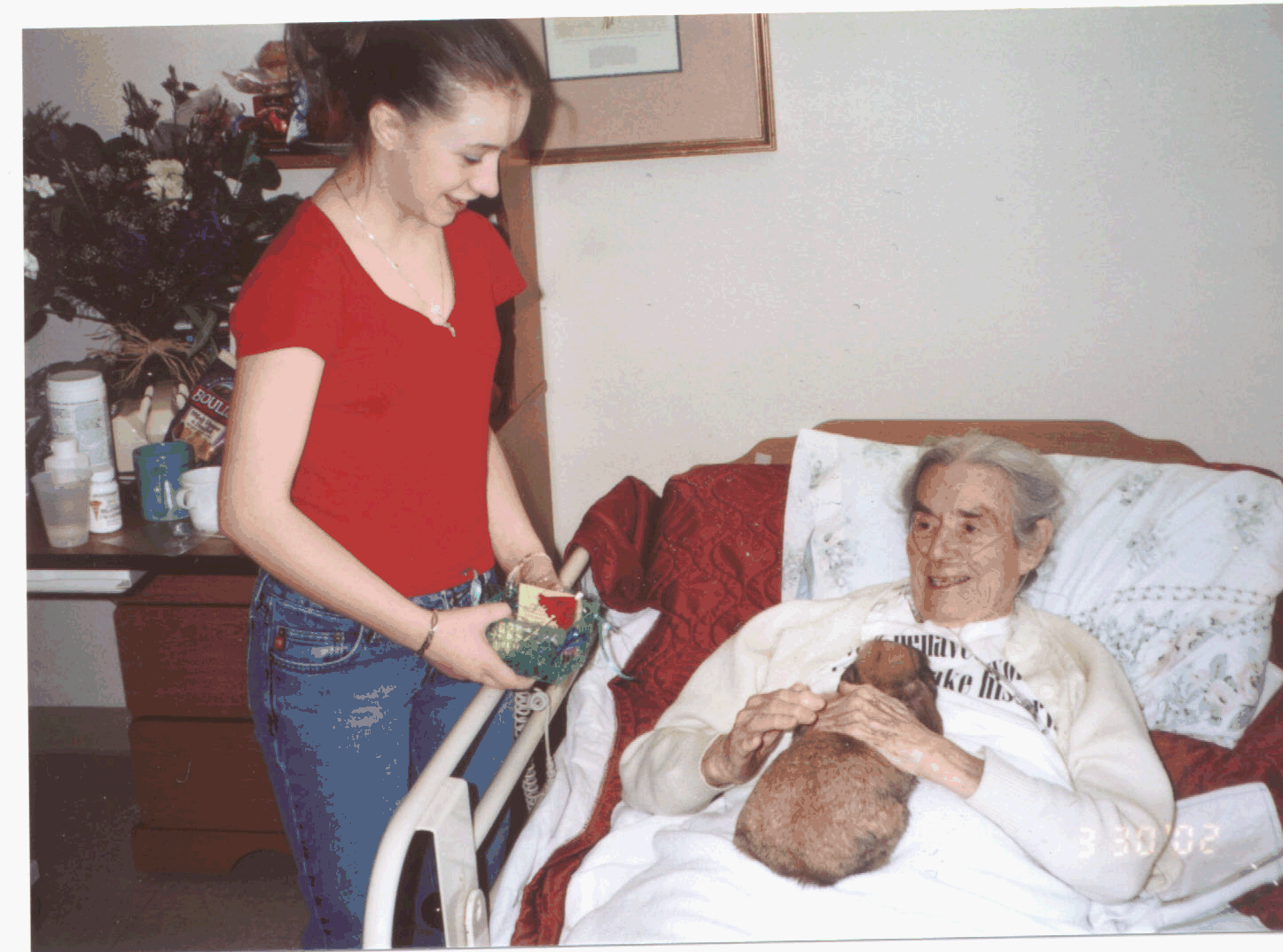 Rabbits at the nursing home